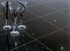 Black Quartz Sparkle Tiles Stardust Starlight All Sizes 30x30 40x40 30x60 60x60 