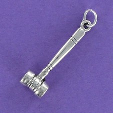 Gavel Sterling Silver 925 for