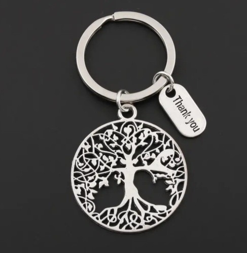 Tree life thank you charm - tree, of