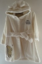 6-9 Months Cream Hooded Plush