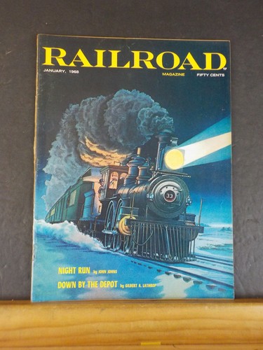 Railroad magazine 1968 january - magazine,