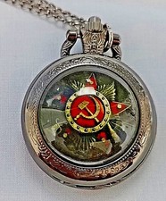 Black pocket watch - black,