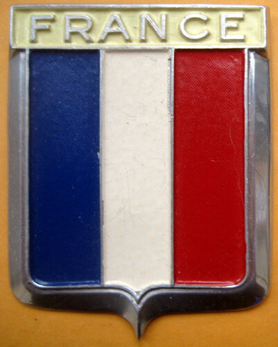 Badge auto car drago - , 1950s
