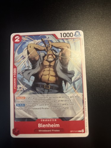 One piece ccg op17 - op17-012, common