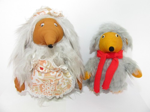 Washed vintage wombles plush - vintage,