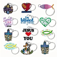 Set of 12 Colourful Jesus