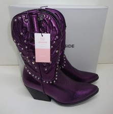 Ladies Purple Cowboy Western