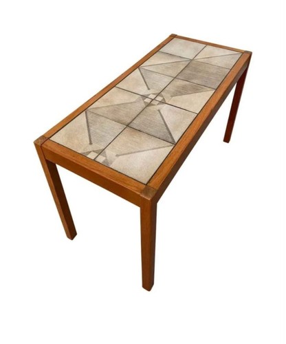 Vintage mcm teak console table - vintage,