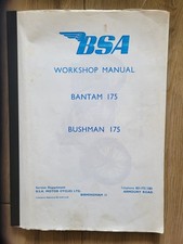ORIGANAL  BSA WORKSHOP MANUAL