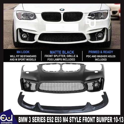 Style front bumper splitter - m4,