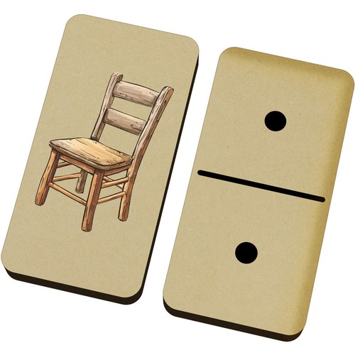 Wooden chair domino - 'wooden, chair'