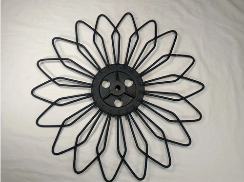 Industrial rotary hoe - rotary, wheel