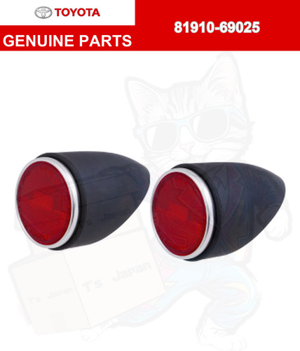 Toyota genuine rear red lens - toyota,