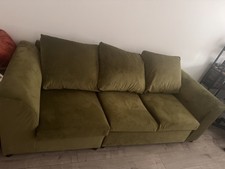 Green Velvet Sofa