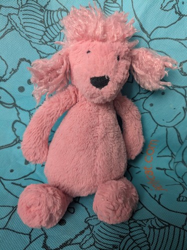 Jellycat pink bashful poodle - jellycat,
