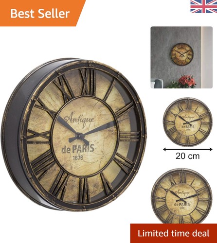 20cm antique effect wall - wall, clock