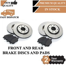 FRONT AND REAR BRKE DISCS PADS
