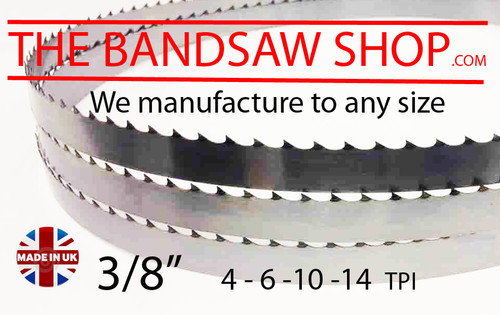 Wood bandsaw - 3/8", (10mm)