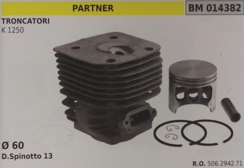 Cylinder and piston complete - piston,