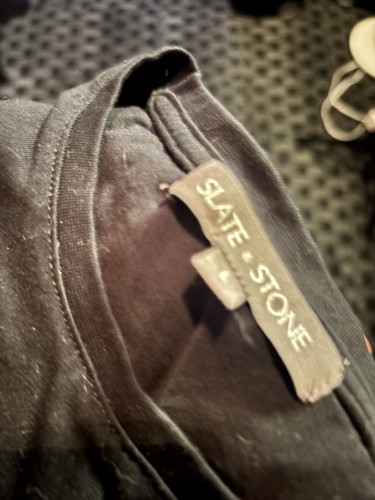 Slate and stone - and,