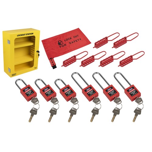 Sealey safety lockout kit - sealey,