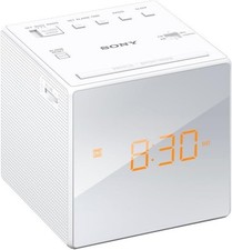 Sony FM/AM Clock Radio - White