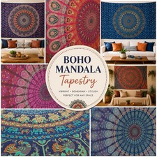 Large Mandala Tapestry Wall