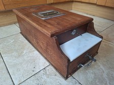 SUPERB VINTAGE WOODEN TILL