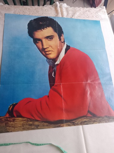 Elvis giant poster book