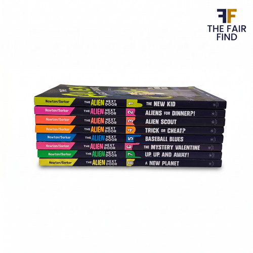 Alien next door books - alien,