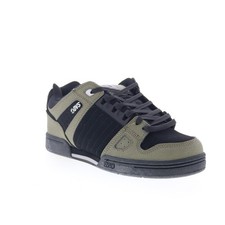 DVS Celsius DV01317310 Mens Green Suede Skate Inspired Trainers Shoes