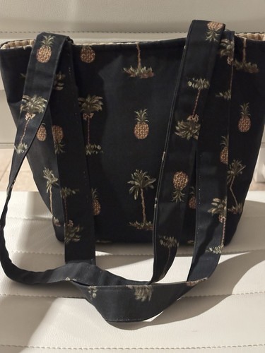 Pineapple palm tree purse - pineapple,