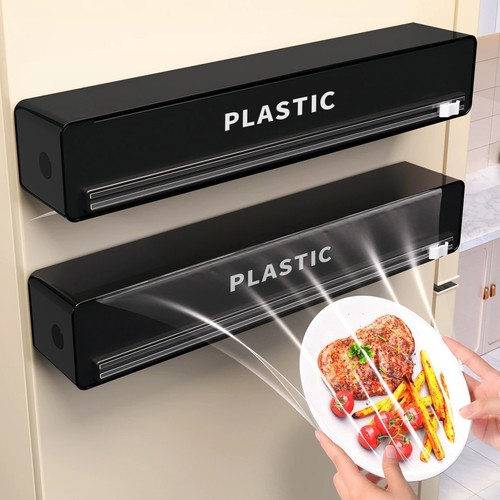 Wall mounted cling film cutter - wall,