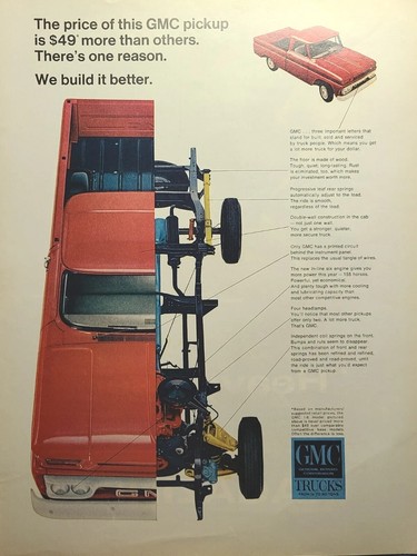 Gmc truck red pickup - truck,