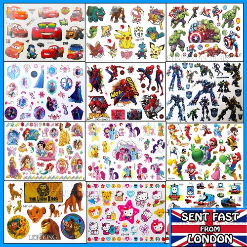 Kids temporary tattoos - temporary,