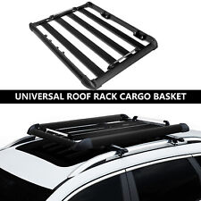 Universal Aluminum Roof Rack Basket 50x37.8x3.54" Cargo Carrier sedan SUV Truck