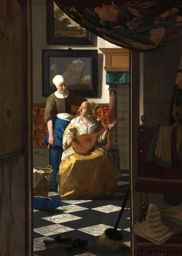 Johannes vermeer canvas - johannes,