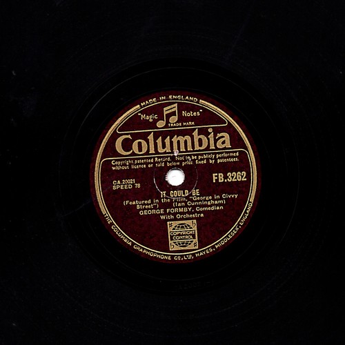 George formby could be - ,