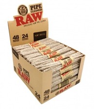 RAW Hemp Pipe Cleaners Stems Smoking Pipe Cleaner - 24 Per Pack - SOFT / BRISTLE