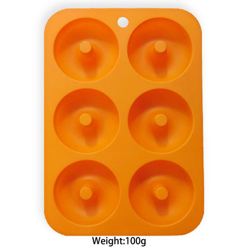 Holes silicone donut mold - 6,