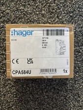 Hager 2 Pole RCCB CPA584U 100a