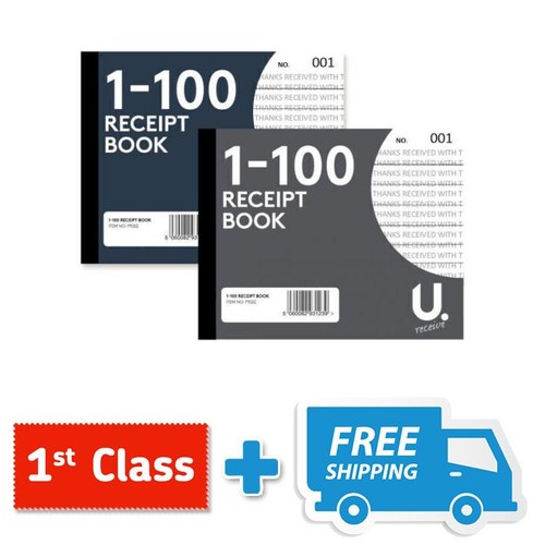 Receipt book 100 - u., pages