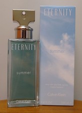 Calvin Klein Eternity Summer 2007 3.4 oz 100ml Eau de Parfum EDP Unused