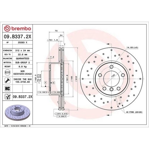 Brembo xtra line - line, brake