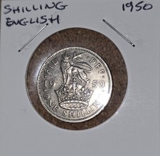 UK Shilling 1950 English (287)