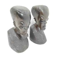 Vintage African Carved Ebony
