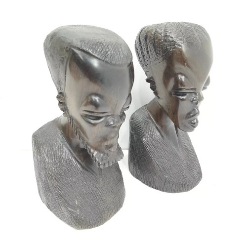 Vintage african carved - carved, ebony