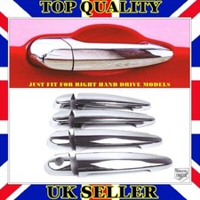 Chrome Door Handle Cover 4dr RHD DRIVE For BMW X5 E70 2006 TO 2013