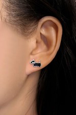 S925 Sterling Silver Scottie