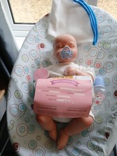 20" Doll Wearing A White